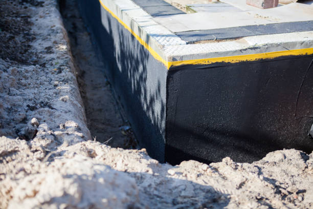 SJ Waterproofing Pros completing home waterproofing near Lexington, IN