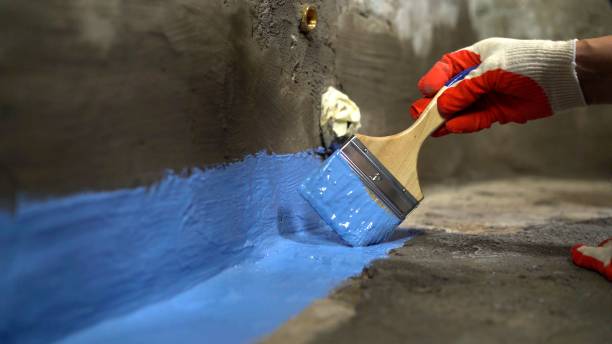 SJ Waterproofing Pros commercial waterproofing team near Lexington, IN